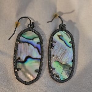 Kendra Scott Elegant Abalone Drop Earrings